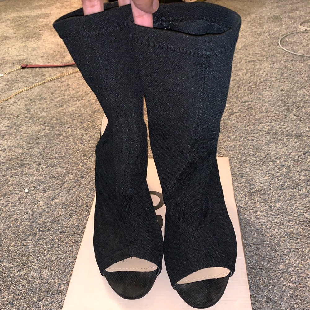 Peep Toe & Heel Booties